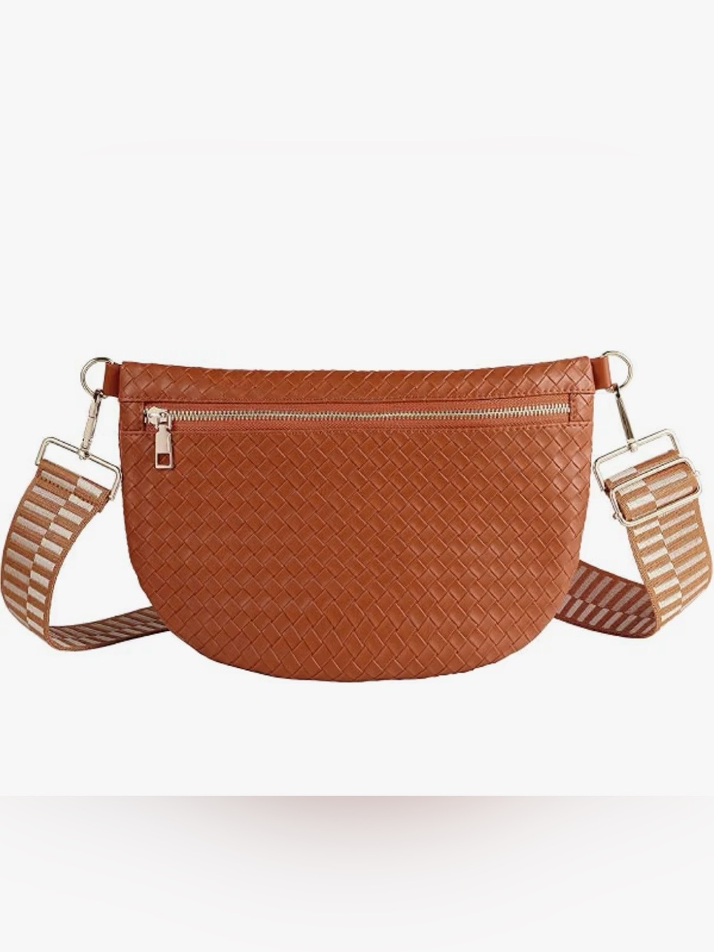 Amazon Woven Crossbody Bag
